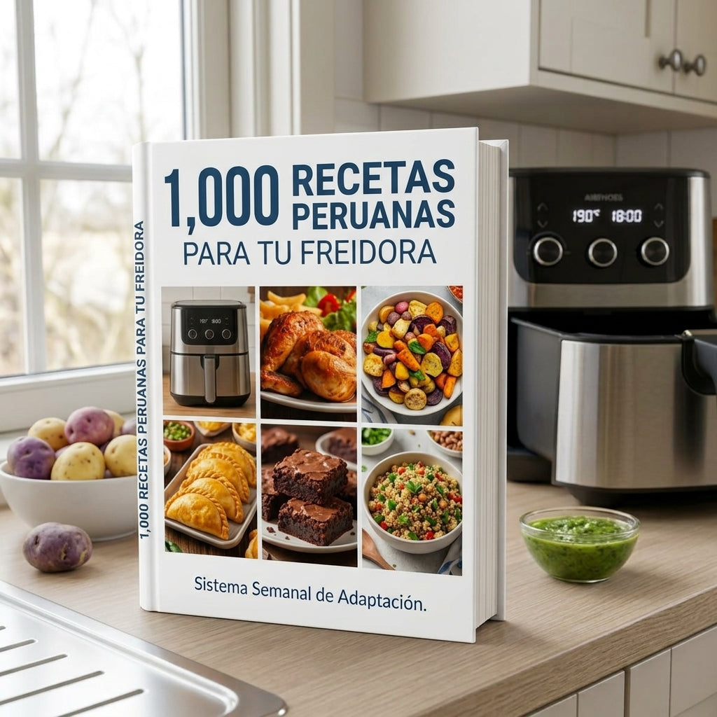 +1000 Recetas Peruanas para tu freidora de Aire
